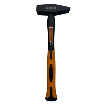 BLACK Zámečnické kladivo s fiberglassovou rukojetí – 500 g 20521