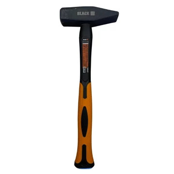 BLACK Zámečnické kladivo s fiberglassovou rukojetí – 600 g 20522