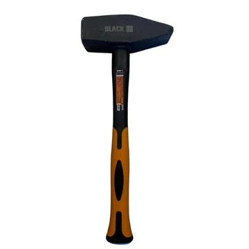 BLACK Zámečnické kladivo s fiberglassovou rukojetí – 2000 g 20524
