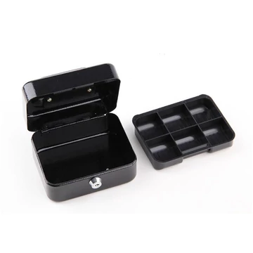 Vorel Pokladna 150 × 120 × 80 mm – černá TO-78620