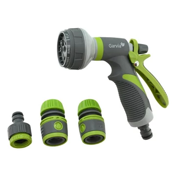 GARVIA 4dílná, 8funkční sada postřikovací pistole 20451