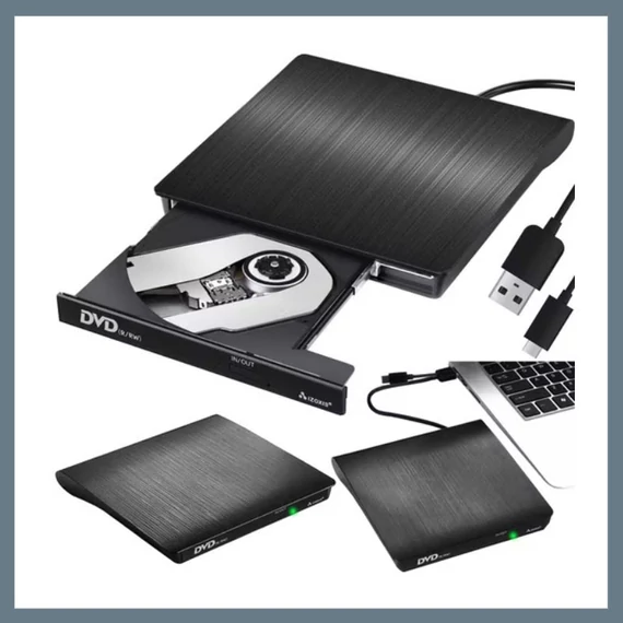 Izoxis externí přenosná mechanika + CD/DVD vypalovačka 00024351