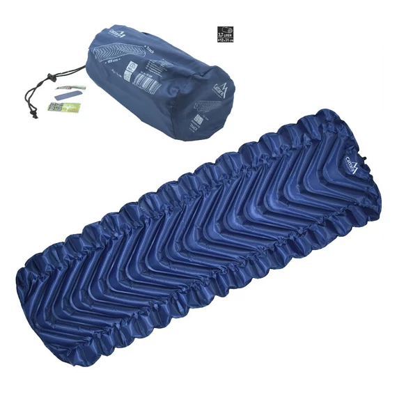Nafukovací matrace TRACK 185x61 cm, modrá 13328
