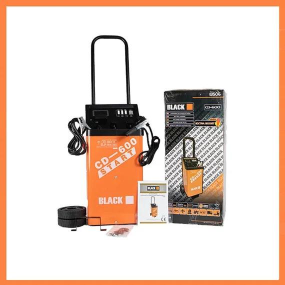 Nabíječka autobaterií BLACK CD-600 12/24V 90A - 13506