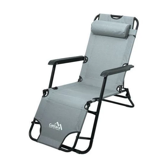 Lehátko / křeslo COMFORT šedé - 13514