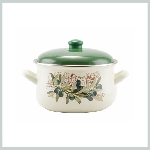 Perfect Home Oliva Smaltovaný hrnec 22 cm + poklice 14829