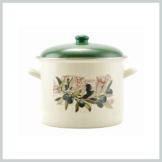 Perfect Home Oliva Smaltovaný hrnec 24 cm + poklice 14833