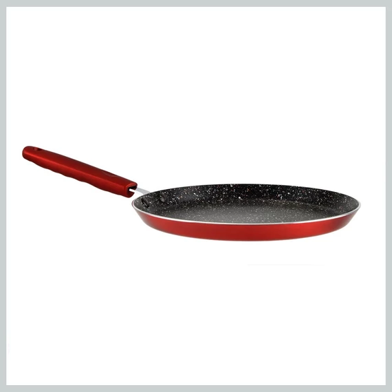 Perfect Home Metal Red Line nepřilnavá hliníková pánev na palačinky 24x2 cm, indukční 19069