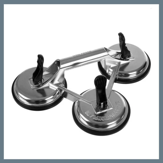 Bigstren vakuová přísavka – 3 ks s gumovou základnou 120 mm 00022361