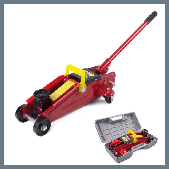 Hydraulický zvedák 2 tuny s PVC úložným kufrem 004221