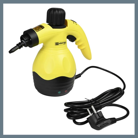 Höfftech Parní čistič 1000W + 9 příslušenství 012466