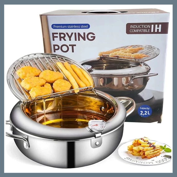 Nerezová pánev s poklicí 2,2 l CBDOM1010