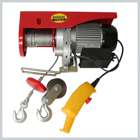 Benson Tools Elektrický zdvihací naviják 500–1000 kg, 1650W 003368