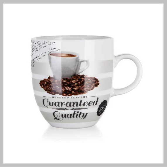 CAFE Keramický hrnek 280 ml, bílý 60223124