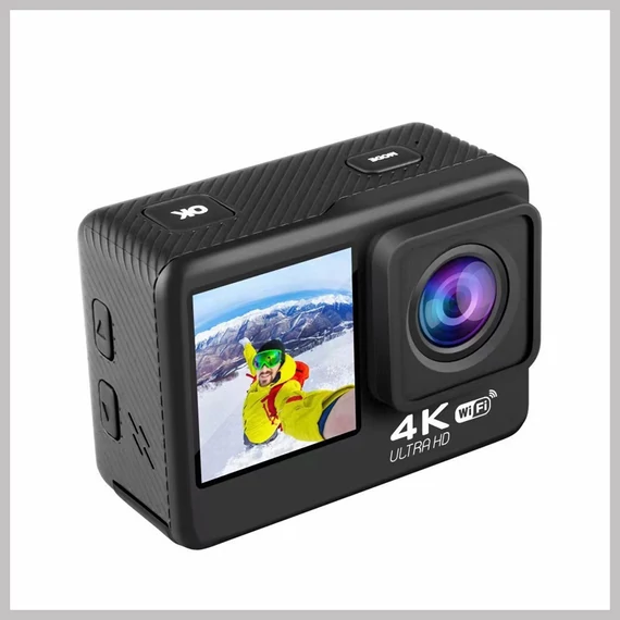 ExtremeVision G80 dvou-displejová sportovní kamera s 4K rozlišením holm7400