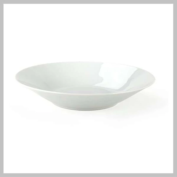 Hluboký porcelánový talíř 23 cm, bez dekoru
60111031-A