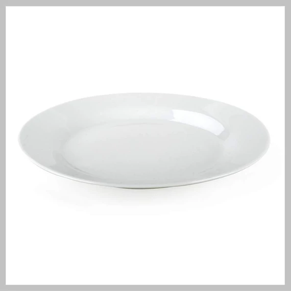 Mělký porcelánový talíř 24 cm, bez dekoru
60112041-A