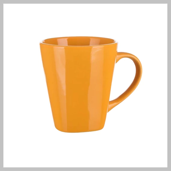 Keramický hrnek ASYMO 180 ml, oranžový 60221501