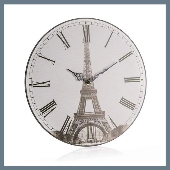 HOME DECOR Nástěnné hodiny TOWER, 34 cm 65131058