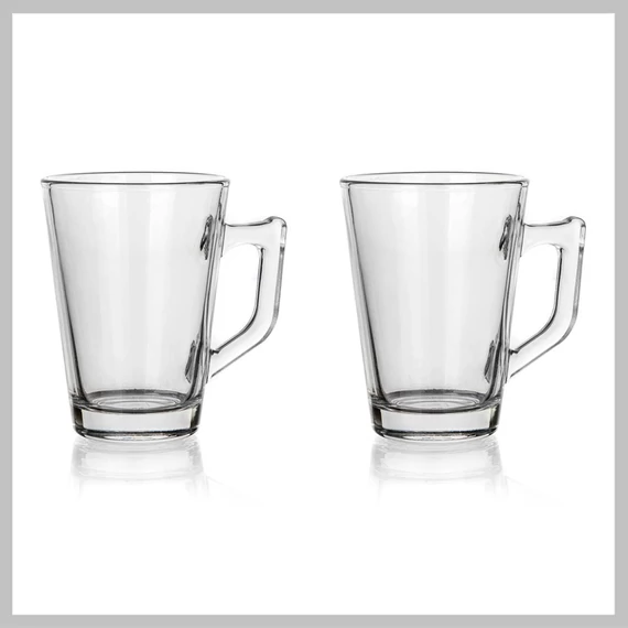 Sada skleněných kónických hrnků 260 ml, 2 ks 59KEEPA10T21WP