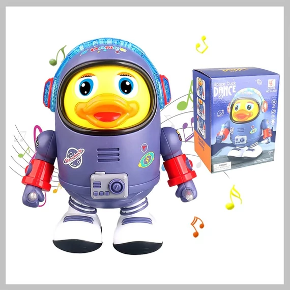 Vesmírná kachna tančící astronautská kachna SPACEDUCK18