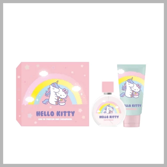 Hello Kitty Unicorn II parfém a sprchový gel HKG002