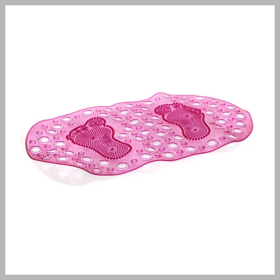 BRILANZ protiskluzová koupelnová rohož 67 x 35 cm, růžová
42127104
