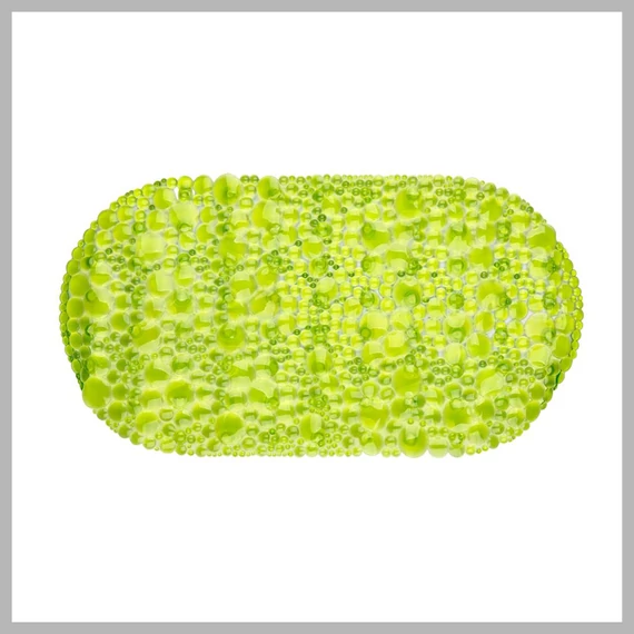 BRILANZ protiskluzová koupelnová rohož 64x34 cm, průhledná 42127143