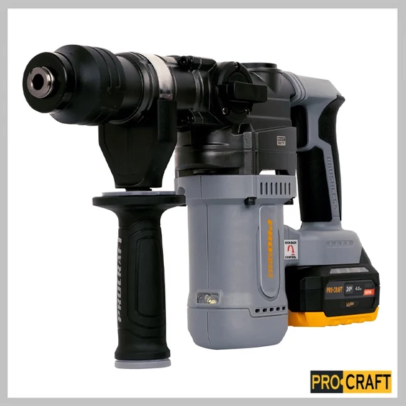 PROCRAFT profesionální akumulátorové vrtací kladivo bezuhlíkové HD20A
