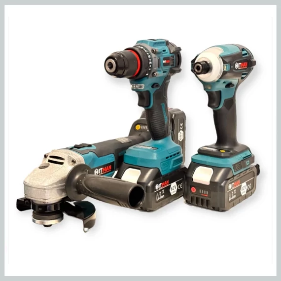 Hitman 3dílná profesionální aku sada nářadí 62V HT-BACD-3777LX