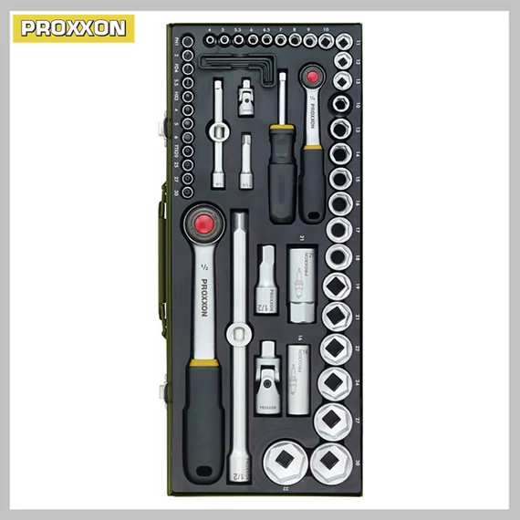 PROXXON sada klíčů 56 dílů 4-32 mm 1/4