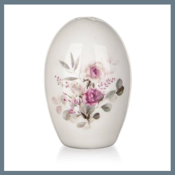 BANQUET ROSE keramická solnička a pepřenka, 8 cm 60322090