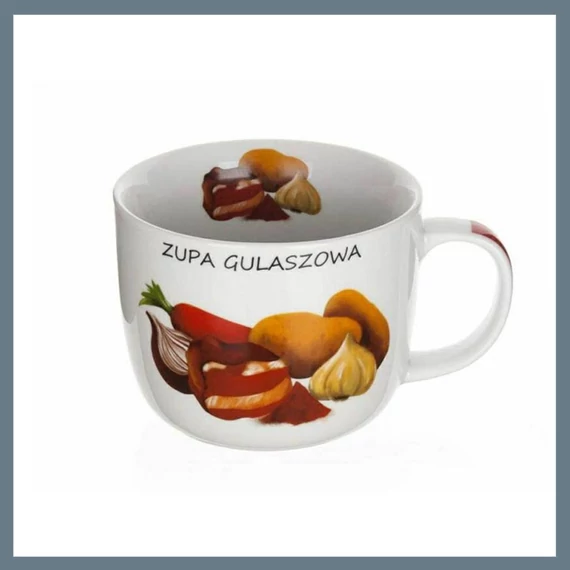 BANQUET Porcelánová polévková miska s uchem, 730 ml 60JG001GPN