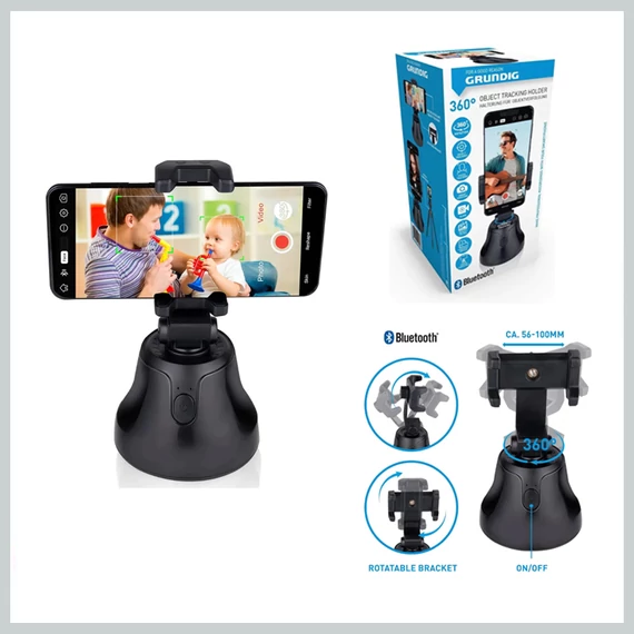 Grundig 360° obličej sledující držák telefonu ED-49803