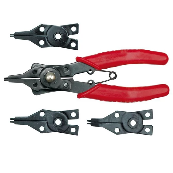 VOREL Sada kleští na pojistné kroužky 150 mm – 5 ks TO-43510