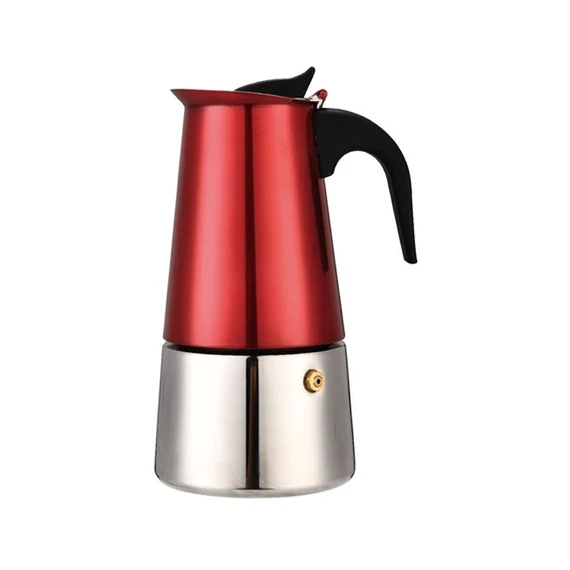 Perfect Home Metal Red 6-osobová moka konvice 16665