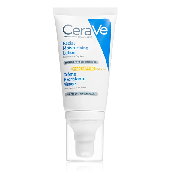 CeraVe Hydratační pleťový krém SPF50 s vysokou ochranou – 52 ml 2022308