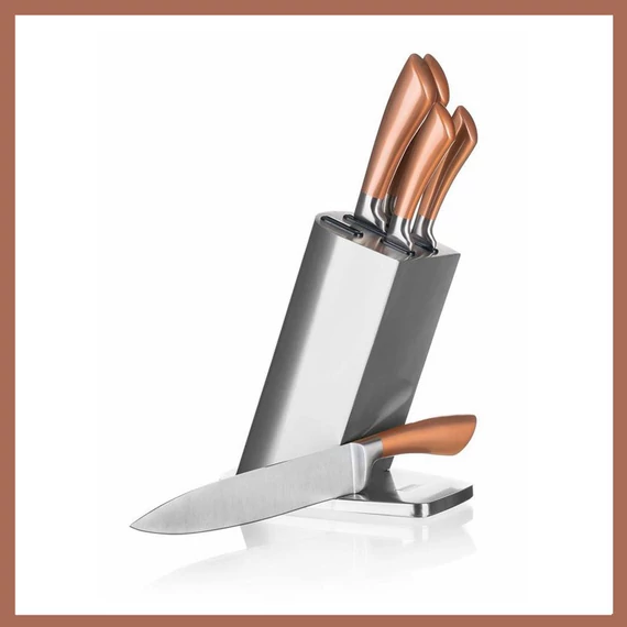 Sada nožů s držákem COPPER, 5 ks 25049001