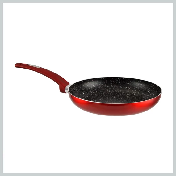 Perfect Home Metal Red Comfort nepřilnavá hliníková pánev 26x4,8 cm, indukční 28311