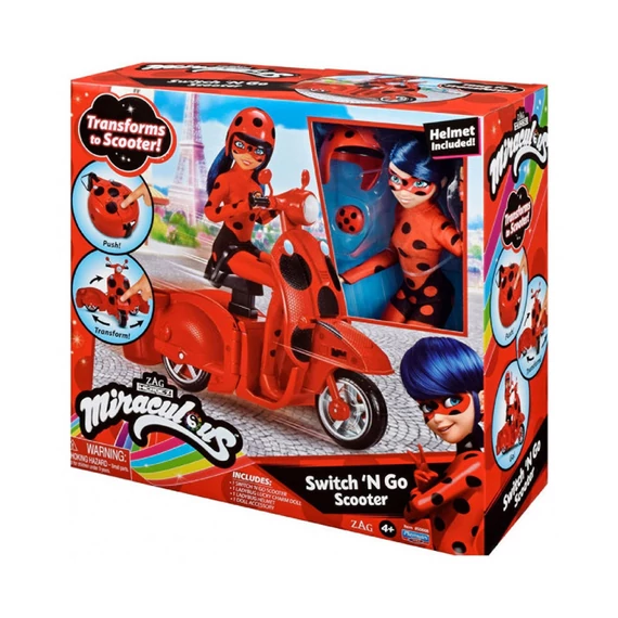 Zázračná figurka se skládací koloběžkou 532-0P50668