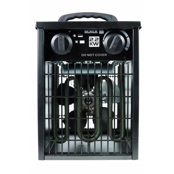 BLACK Průmyslový tepelný ventilátor 2200W (55054)