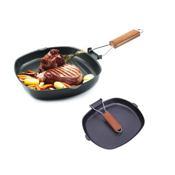 Grilovací Pánev s Nepřilnavým Povrchem / 20 cm A625