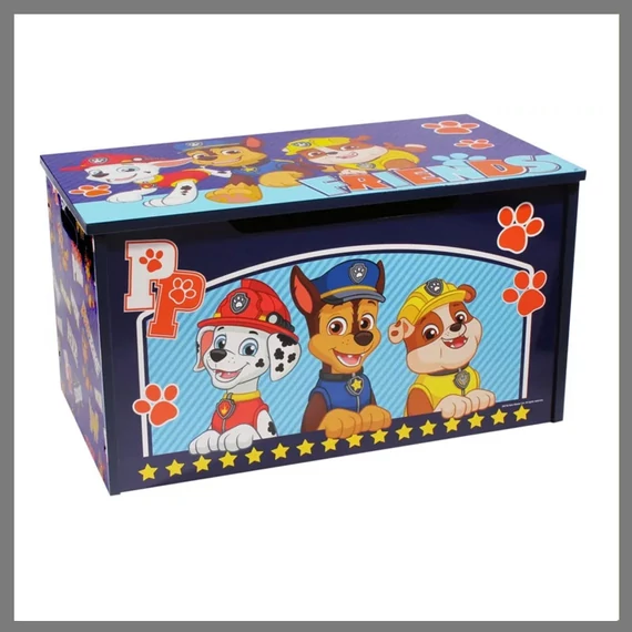 Paw Patrol dřevěný úložný box na hračky ARJ015756