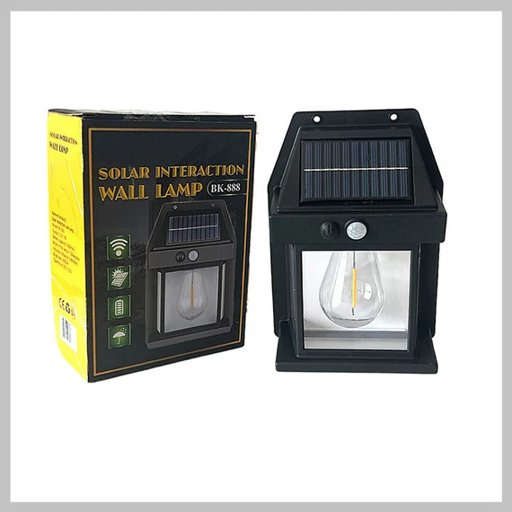 Solární Nástěnná Lampa s Pohybovým Senzorem BK-888