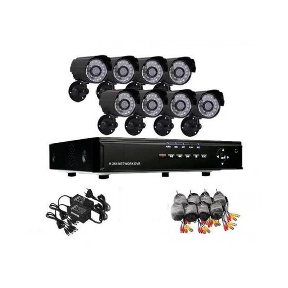 CCTV kamerový systém - 8 kamerový dohledový systém