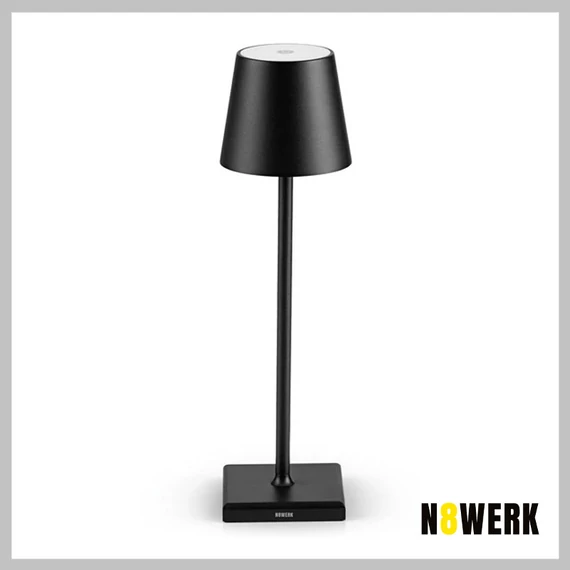 Maxx-World N8Werk LED stolní lampa s dotykovým ovládáním 3V, černá DS00263-L