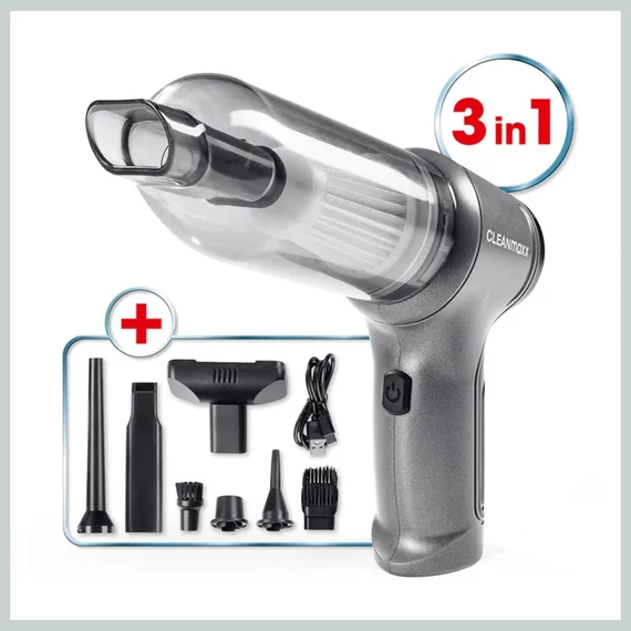 CLEANMAXX Zyklon akumulátorový ruční vysavač – 9dílná sada 7,4V DS14244