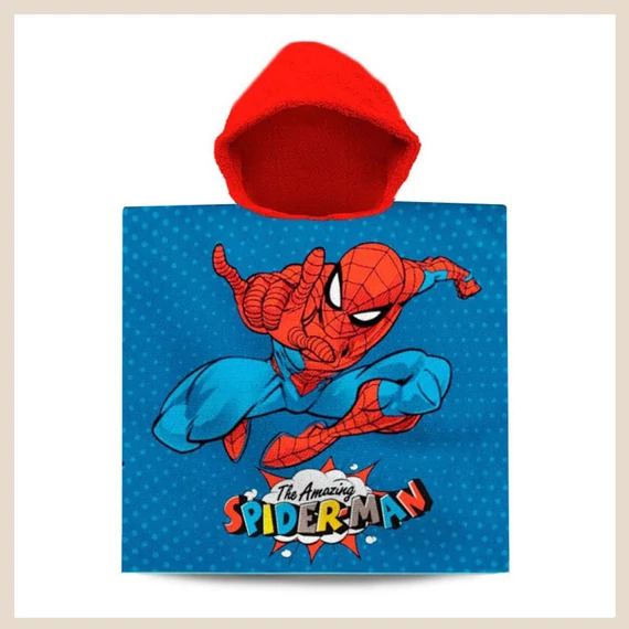 Spider-Man plážové pončo ručník EWA37SPM