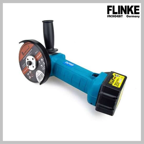 Flinke akumulátorová úhlová bruska 1200W s dvěma bateriemi FK-8009