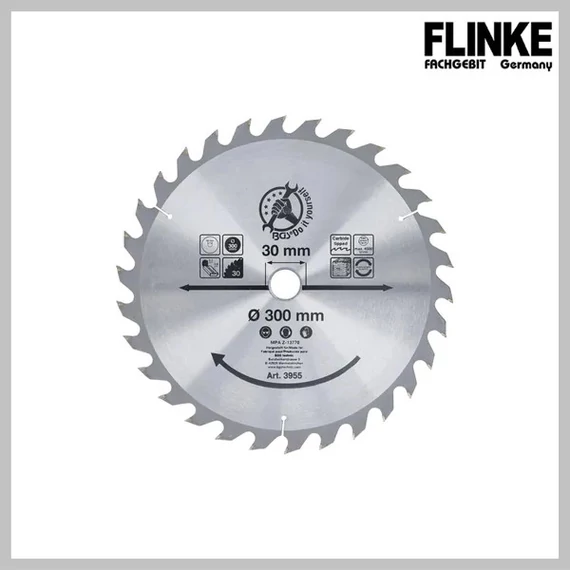 Flinke dřevorubecký pilový kotouč 300 mm FKtarcsa300mm